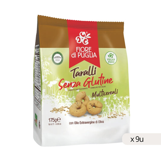 Taralli Multicereal Sin Gluten Fiore Puglia 175g