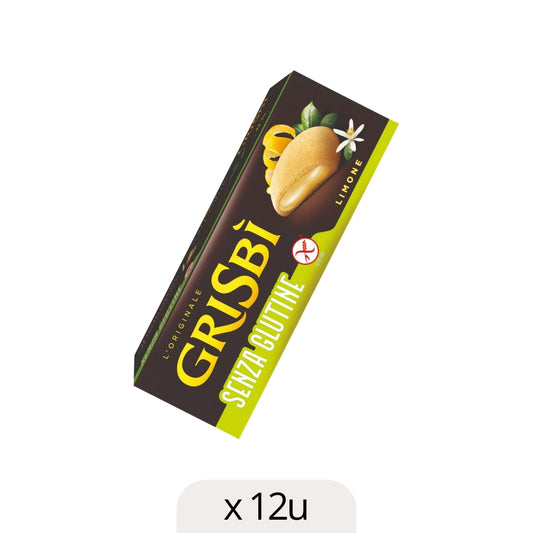 Galletas Grisbí SIN Gluten Rellenas de Crema de Limón 150g