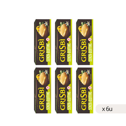 Bolachas Grisbí sem glúten recheadas com creme de limão 150g