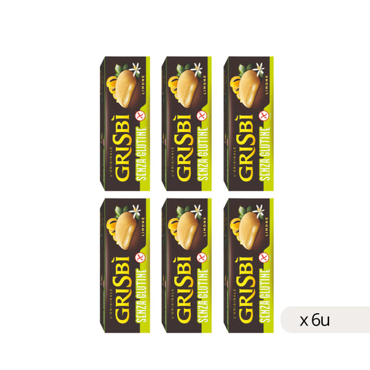 Bolachas Grisbí sem glúten recheadas com creme de limão 150g