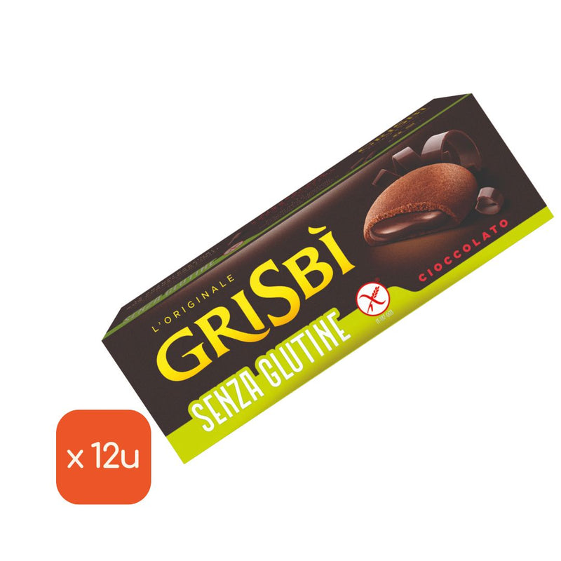 Gluten-free Grisbí Cookies Filled with Chocolate Cream, 150g