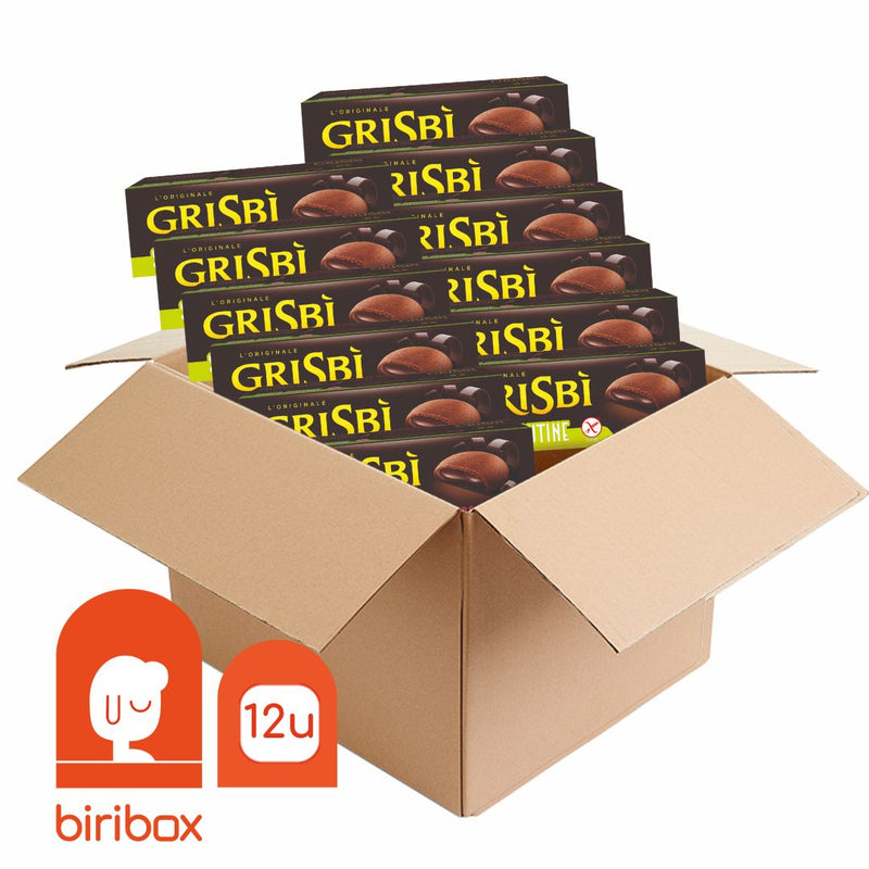 Galletas Grisbí SIN Gluten Rellenas de Crema de Chocolate, 150g