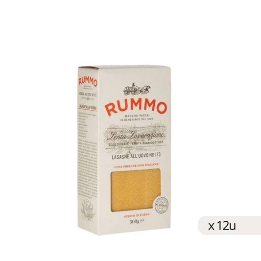 Lasagne all'uovo Nº173 Rummo 500g, confezione da 12