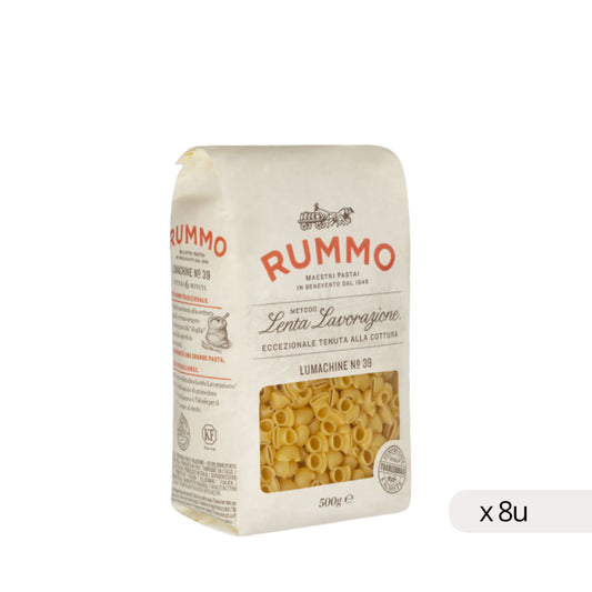 Lumachine Nº39 Rummo 500g, boîte de 8 unités