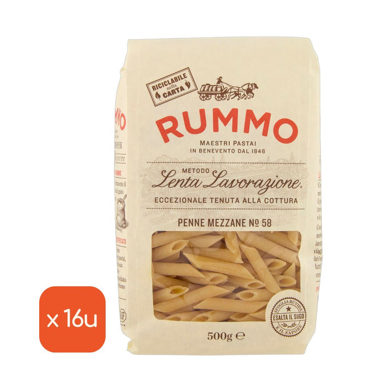 Penne Mezzane Nº58, 500g