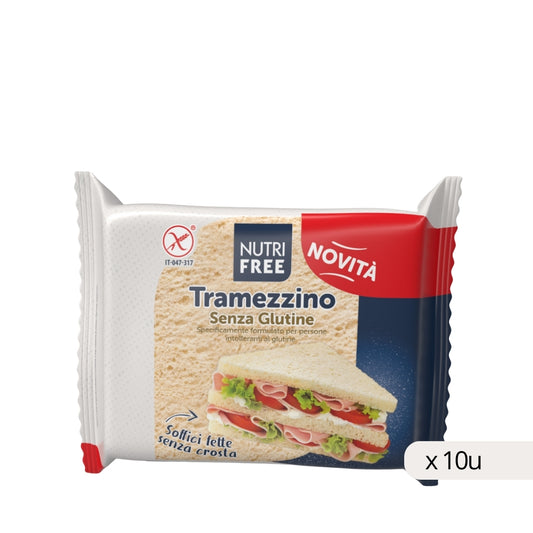 Pane per Sandwich Tramezzino SENZA Glutine 160g