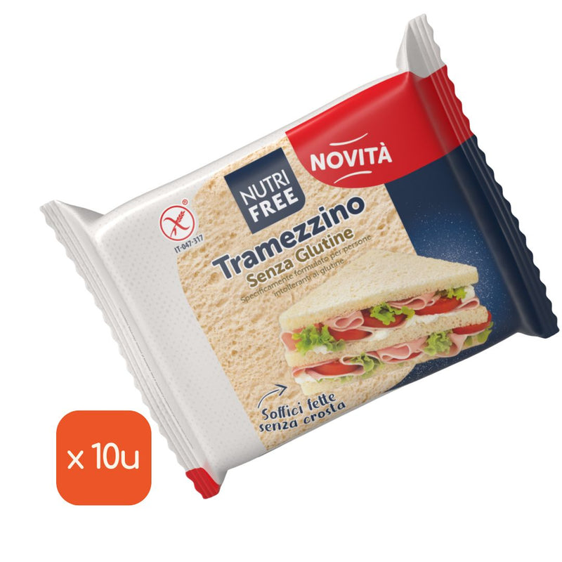 Pan de Sándwich Tramezzino SIN Gluten, 160g