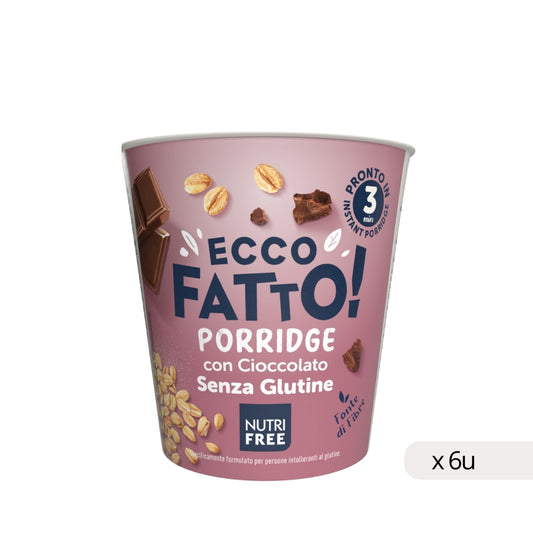 Gachas di Avena con Cioccolato SENZA Glutine 50g