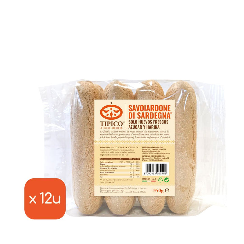 Biscoitos Savoiardi di Sardegna para Tiramisu, 350g