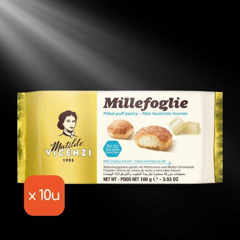 Bocconcini Millefeuille Stuffed with Cream, 100g