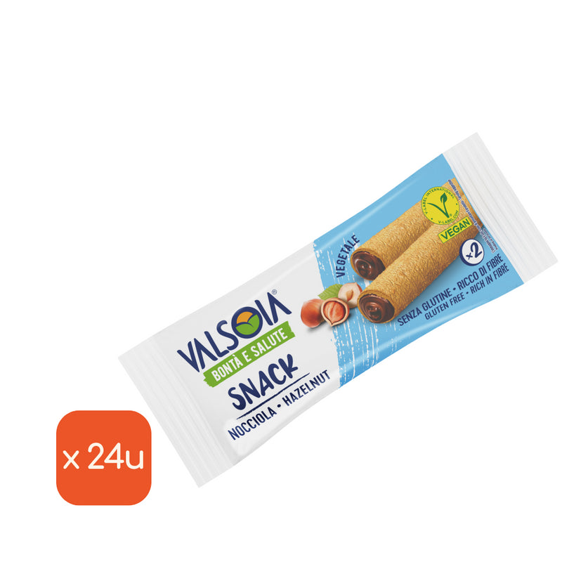 Snack filled with vegetable hazelnuts, 30g