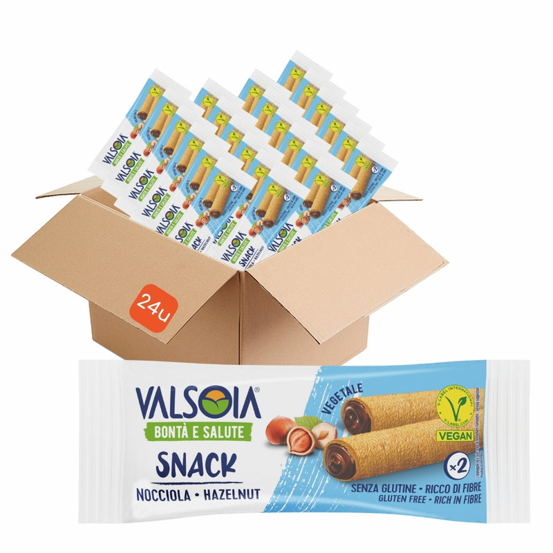 Snack filled with vegetable hazelnuts, 30g