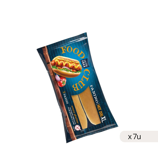 Pan Hot Dog XL Sin Gluten Nutrifree 130g, caja 7
