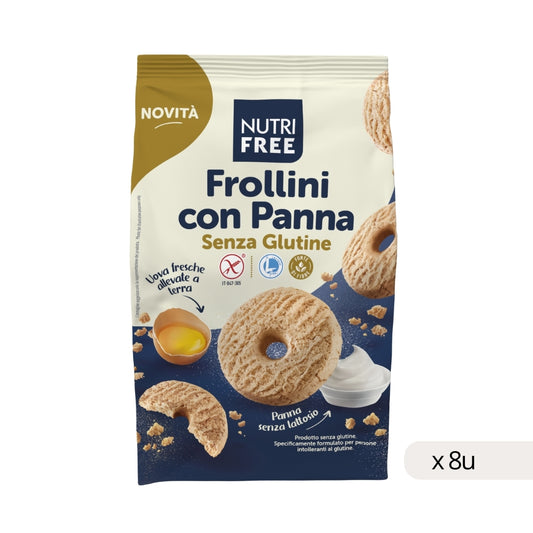 Biscuits Crème Sans Gluten Nutrifree 250g, boîte de 8