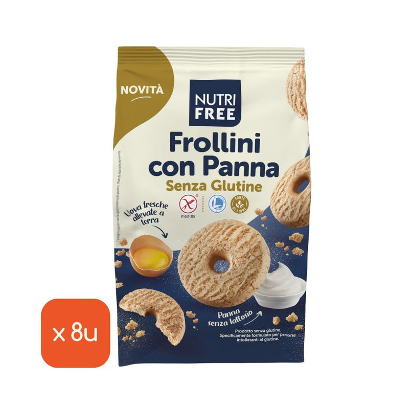 Biscoitos Frollini com Creme SEM Glúten, 250g