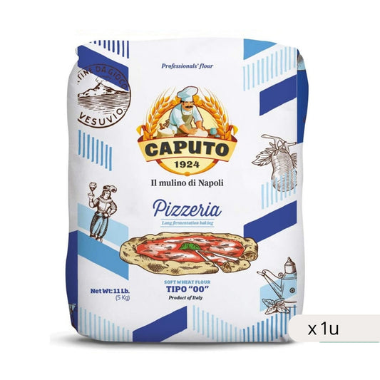 Harina Caputo Pizzeria 00 saco 5kg formato profesional