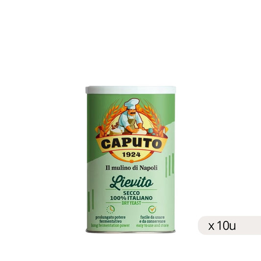 Lievito Secco Italiano Caputo 100g, confezione da 10 pezzi