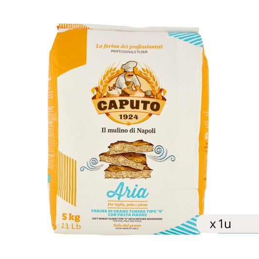 Harina Caputo Aria Tipo 0 5kg, Pinsa & Focaccia