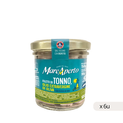 Filetes de Atún en Aceite de Oliva Virgen Extra 150g