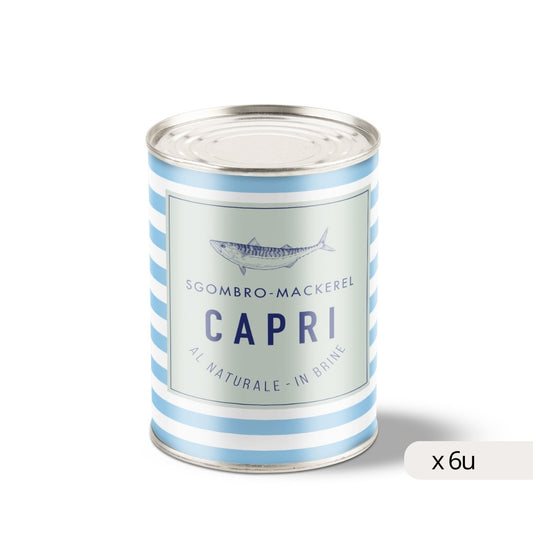 Caballa au naturel Maruzzella 425g, boîte de 6 unités