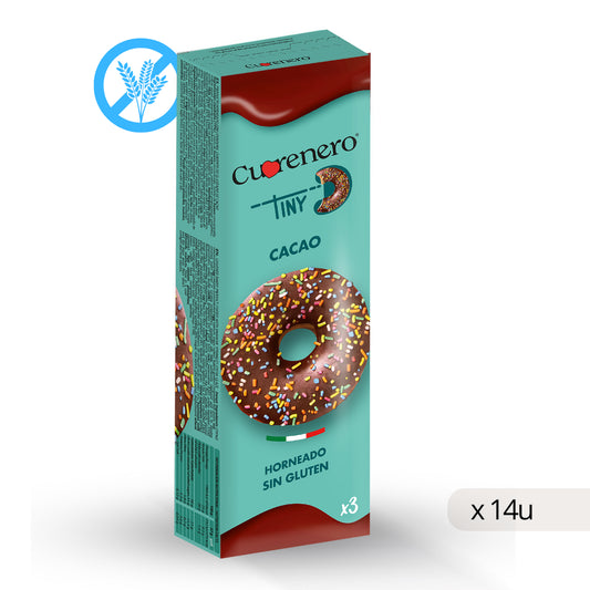 Donut de cacau sem glúten 111g