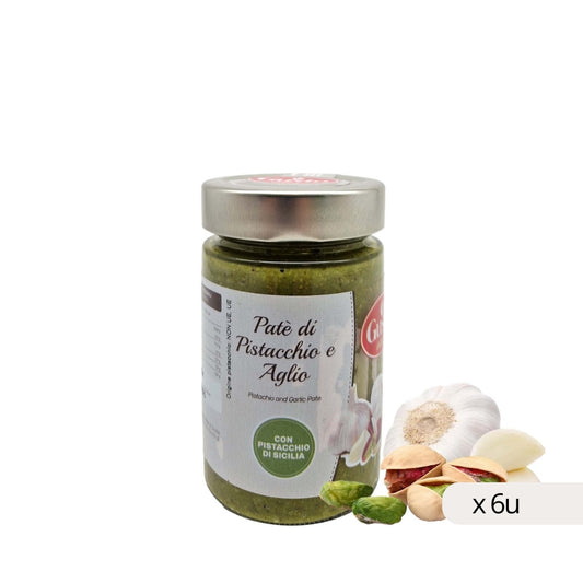 Paté Pistacho Siciliano Gusto Etna 190g, caja 6