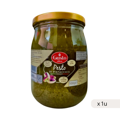Pesto SIN Gluten de Pistacho Siciliano 500g