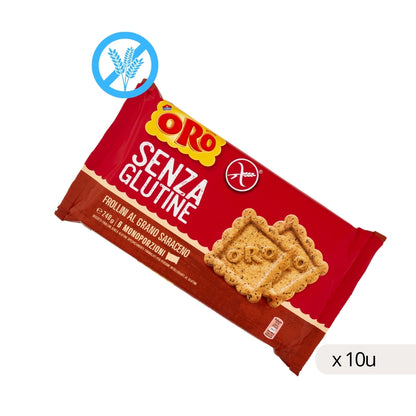 Bolacha de trigo sarraceno sem glúten 240g