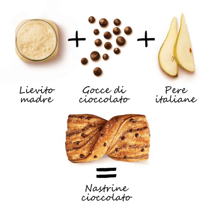 Brioche Nastrine de Chocolate 240g