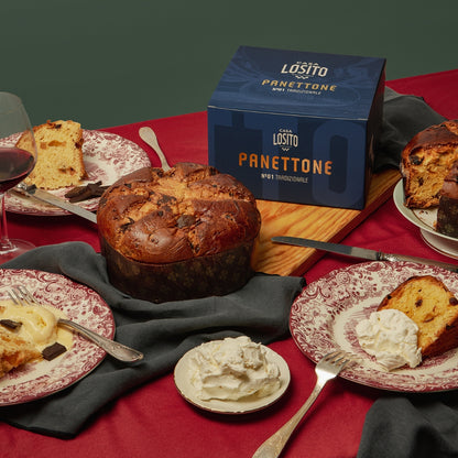 Mix 5 Flavors Panettone Losito + Pistachio Cream 45%