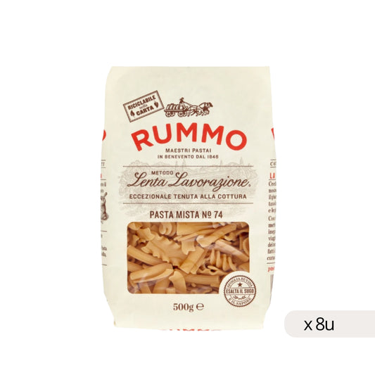 Pâtes Mista Nº74 Rummo 500g, boîte de 8 unités