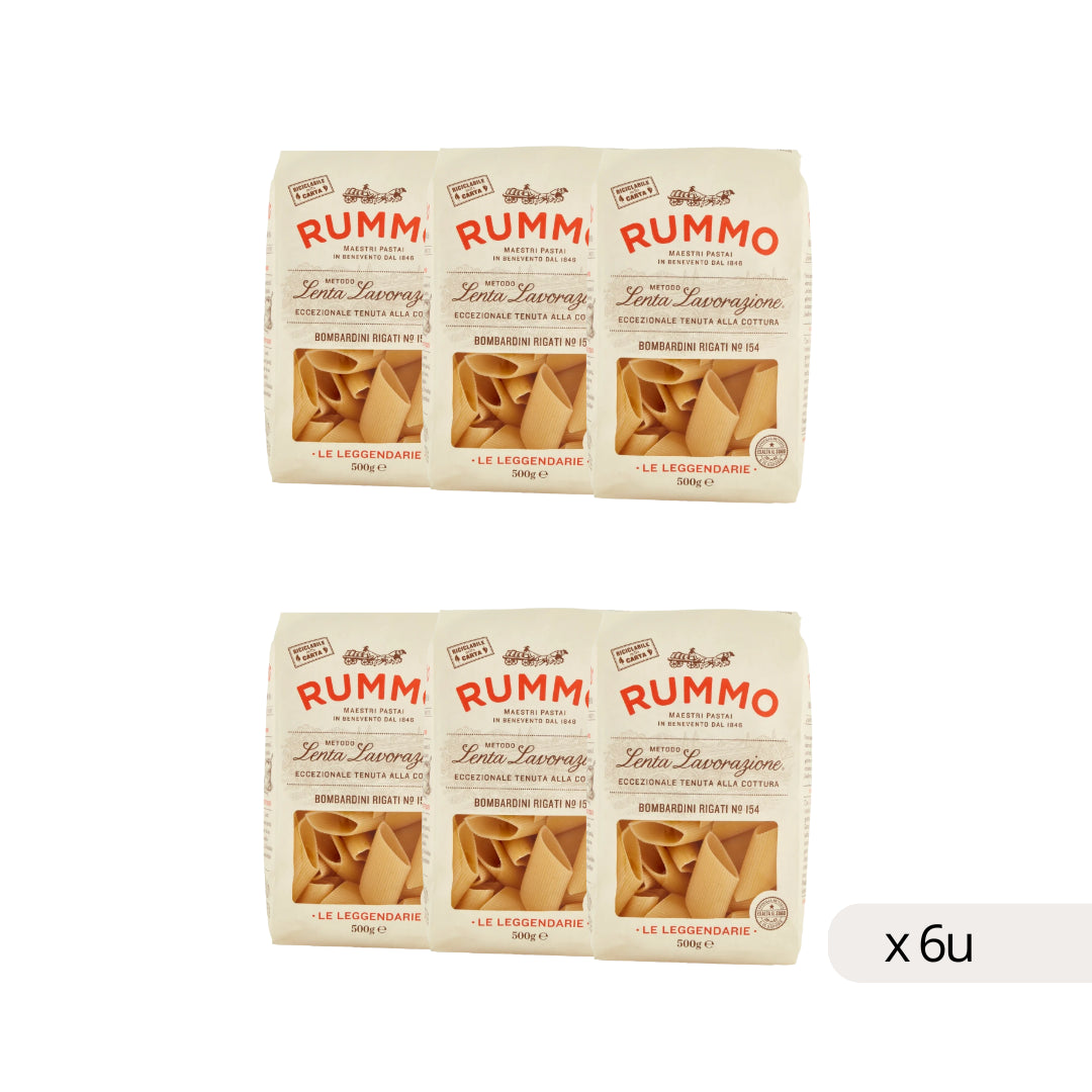 Bombardini Rigatti RUMMO Bombardini Rigati No. 154 500g x6 units/pack – Biribox