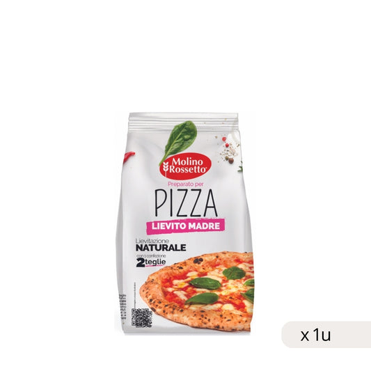 Mezcla Pizza Levadura Madre Molino Rossetto 750g