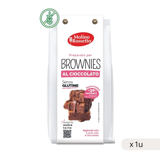 Mix Brownie Sin Gluten Molino Rossetto 300g