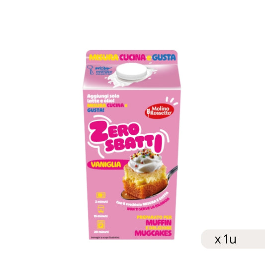 Mix Pancakes Crepes Vainilla Molino Rossetto 500g
