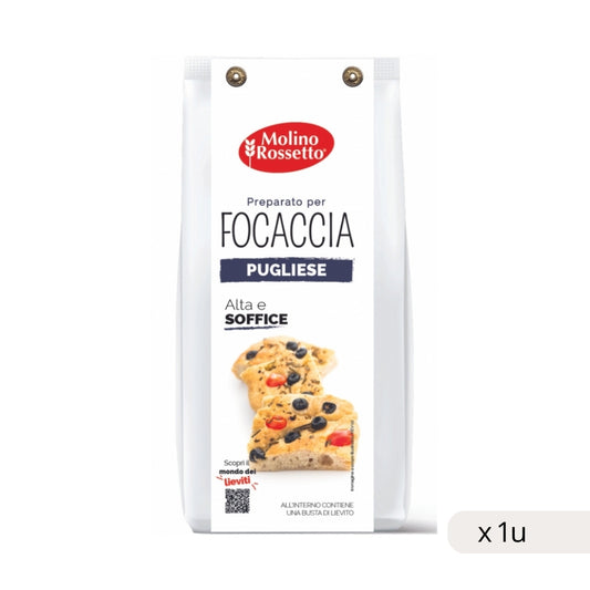 Mix Focaccia Pugliese Molino Rossetto 500g