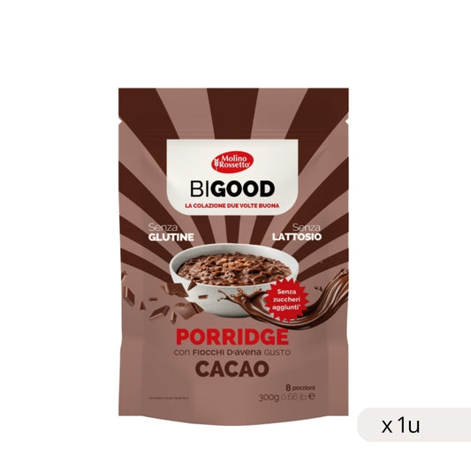 Porridge Cacao Sin Gluten Molino Rossetto 300g
