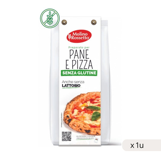 Mix Sin Gluten Pizza y Pan Molino Rossetto 500g