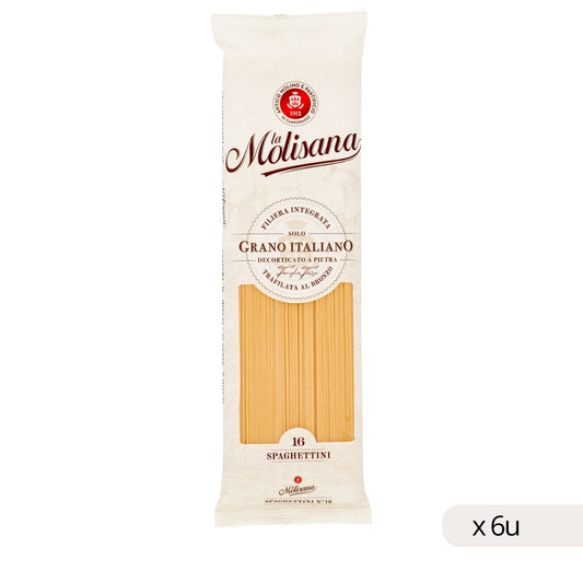 Spaghettini Nº16 La Molisana 500g, caja 6 uds