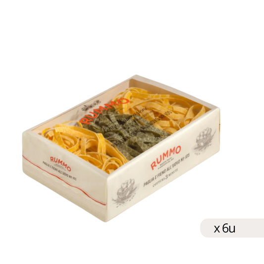 Tagliatelles Paglia e Fieno Rummo 250g, boîte de 6