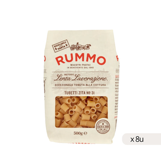 Tubetti Zita Nº31 Rummo 500g, boîte de 8 unités