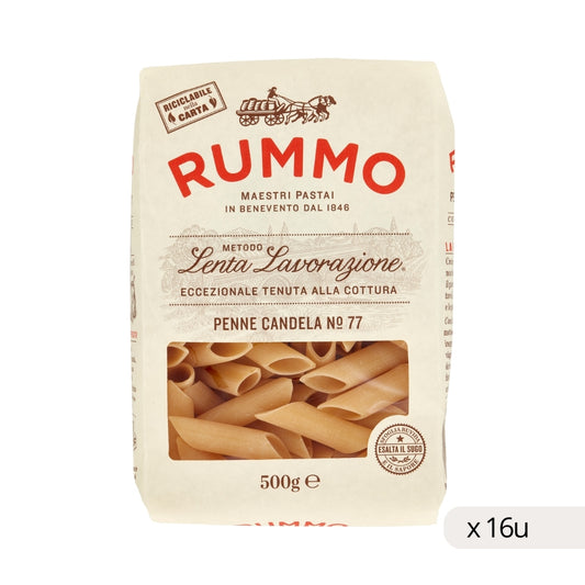 Penne Candela Rummo Nº77 500g, boîte de 16 unités