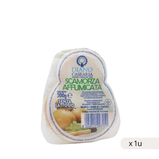 Scamorza Ahumada Sin Lactosa Diano Casearia 200g