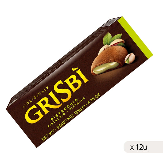 Grisbí Cookies Filled with Pistachio Cream 135g