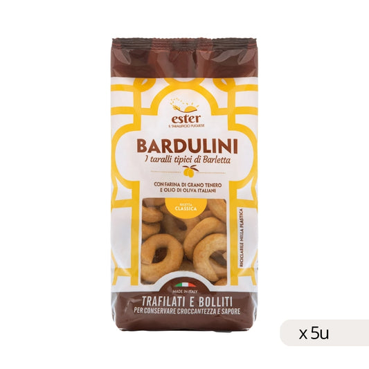 Taralli Clásico AOVE Ester Pugliese 250g, caja 5