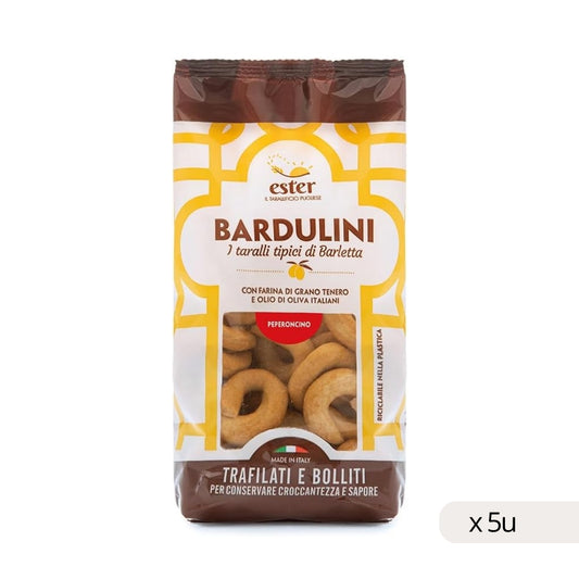 Taralli Peperoncini AOVE Ester 250g, caja 5 uds