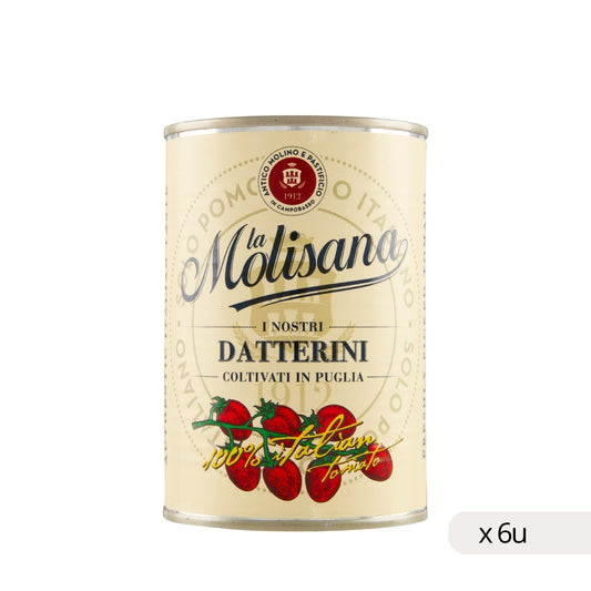 Pomodoro Datterini di Puglia La Molisana 400g, confezione da 6 pezzi