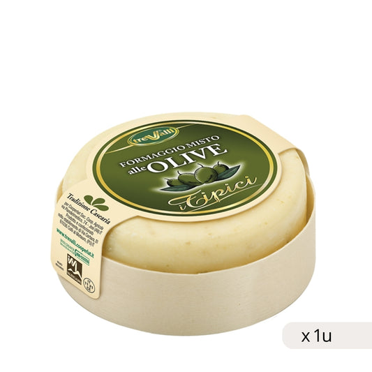 Queijo Misto de Azeitonas 180g