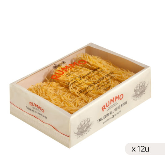 Tagliolini aux œufs Nº93 Rummo 250g, boîte de 12