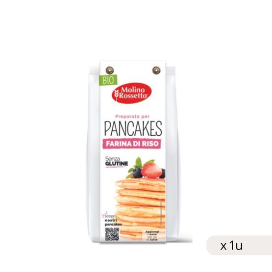 Preparado para Pancakes SIN Gluten con Harina de Arroz 250g